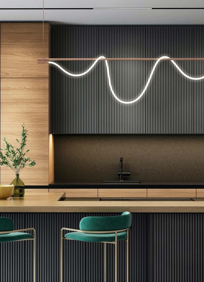 A luxurious home remodel