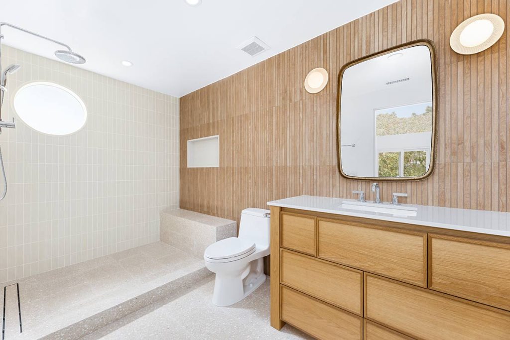 Balanced Fusion: A Japandi-Inspired Bathroom Remodel and Eclectic Half Bath Addition
