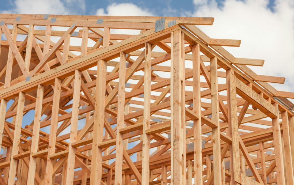 Framing a full home addition