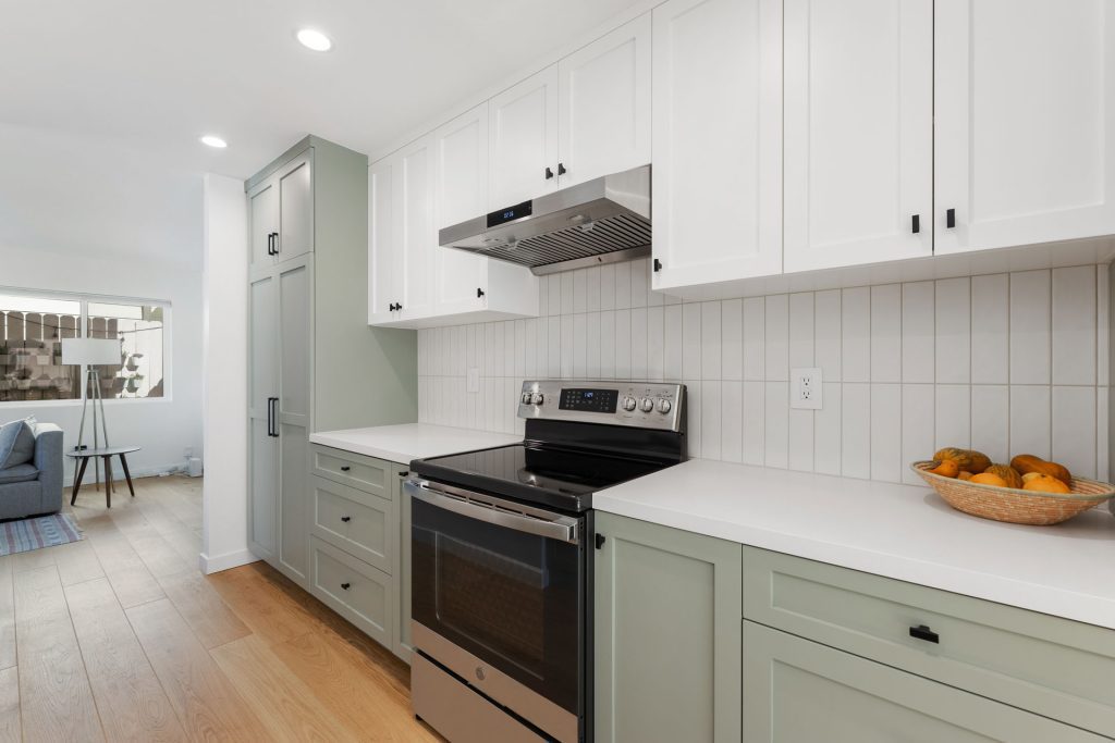 A clean, natural kitchen.